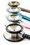 Colorful stethoscopes