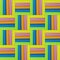 Colorful straws pattern