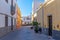 Colorful street in the old town of Aguimes, Gran Canaria, Canary islands, Spain