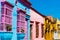 Colorful streets Getsemanir Cartagena de los indias Bolivar Colo