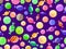 Colorful striped candy seamless pattern