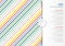 Colorful stripes pattern oblique lines, Copy space to put the te