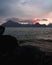 Colorful sunrise from the Elgol, Isle of Skye