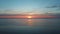 Colorful Sunset on the Baltic Sea, Latvia Aerial Drone Shoot.