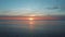 Colorful Sunset on the Baltic Sea, Latvia Aerial Drone Shoot.
