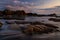 A Colorful Sunset at a Northern California Beach