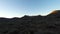 Colorful sunset over the Namib desert, Karoo National Park, South Africa. Clear sky, glowing rocks and hills, time lapse video