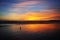 Colorful Sunset at Pismo Beach