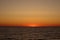 Colorful sunset at sea for a magazine, banner, advertisement or desktop