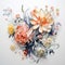 Colorful Surrealism: Intricate Paper Flowers In Rococo Pastel