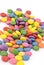 Colorful sweet smarties