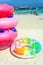 Colorful swim ring