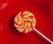 Colorful Swirl Lollipops