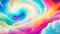 Colorful swirling dreams. Cloud background with abstract movement