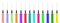 Colorful Syringes