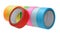 Colorful tape roll isolated