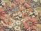 Colorful tapestry fabric surface texture