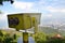 Colorful telescope viewer at Penang Hills, Malaysia