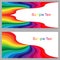 Colorful Templates for Visiting Cards, Labels, Fliers, Banners, Badges, Posters, Stickers and Advertising Actions. Colorful