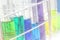 Colorful test tube, Chemical, Science, Laboratory,