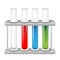 Colorful test tubes