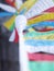 Colorful Tibetan Buddhism prayer flags