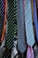 Colorful ties