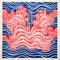 Colorful Tile Design Inspired By Stanley Donwood And Risograph