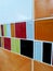 Colorful tile vertical