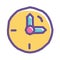 Colorful Time Doodle Icon