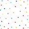 Colorful tiny polka dot pattern digital illustration