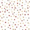 Colorful tiny polka dot seamless patterns for party, Christmas holiday, baby textile, pijams. Childish cute repeat