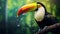 Colorful Toucan: A Photo Realistic Showcase Of Beauty