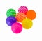 Colorful toy plastic balls