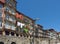 Colorful traditional facades in Porto - Portugal