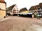 Colorful traditional french houses Petite Venise, Colmar, France.