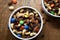 Colorful trail mix