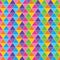 Colorful triangle background