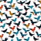 colorful trilling songbirds, AI-Images