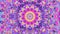 Colorful Trippy Groovy Hippie Mandala Animation, Blue, Pink, Purple, Orange and Yellow