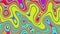 Colorful Trippy Psychedelic Background - Loop Abstract Hallucination Illusion Backdrop