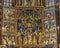 Colorful Triptych Altar St Mary's Basilica Church Krakow Poland