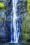 Colorful Tropical Faarumai Waterfalls Mountain Tahiti Island