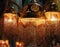 Colorful Turkish lamps in the Grand Bazaar, Istanbul, Turkey