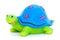 Colorful turtle ornament
