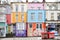 Colorful and typical British houses in Stokes Croft neighborhood in Bristol city