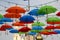 Colorful Umbrellas in Zagreb, Croatia