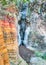 Colorful Upper Falls in Bandelier National Park