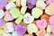 Colorful Valentine Candies with Text