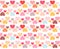 Colorful of vector heart background on white background for gift, decorate or artwork in Valentine festival.